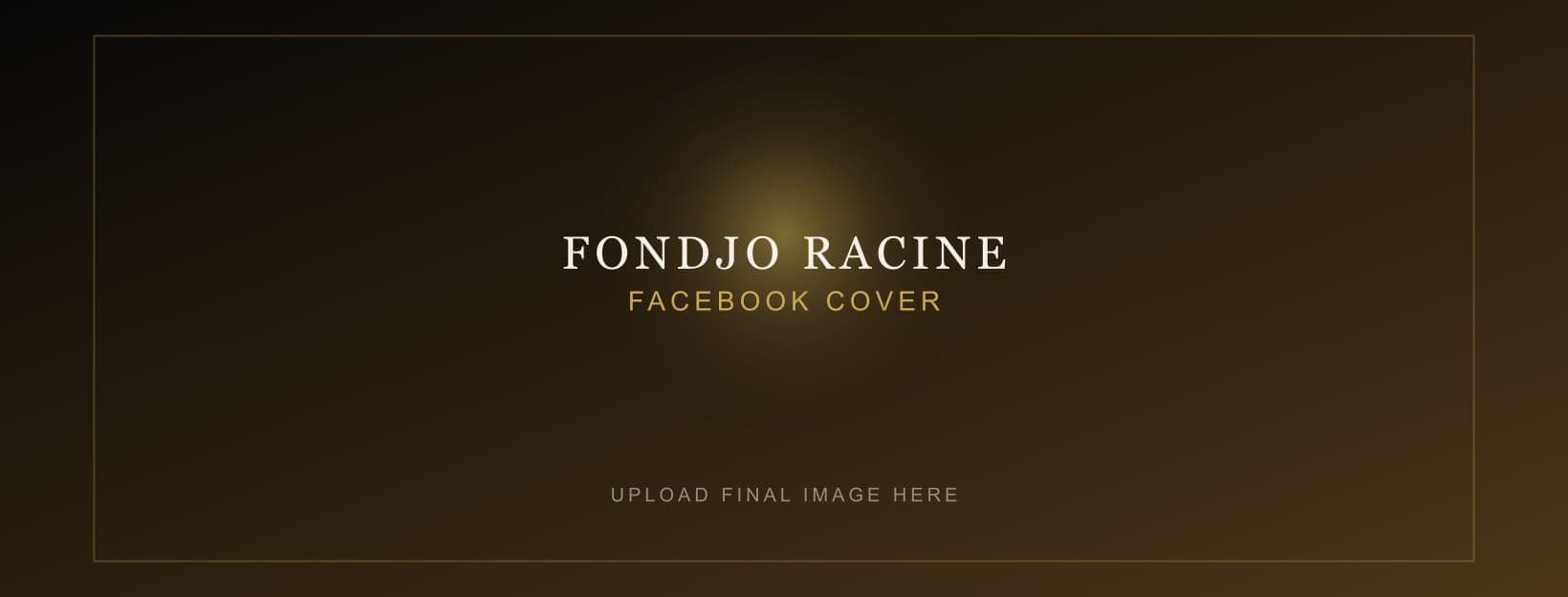FONDJO RACINE Facebook campaign cover